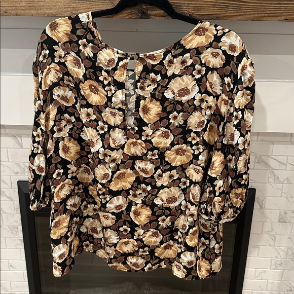 Nation LTD Luisa Floral Drape Top 2 for $20 - Picture 5 of 6